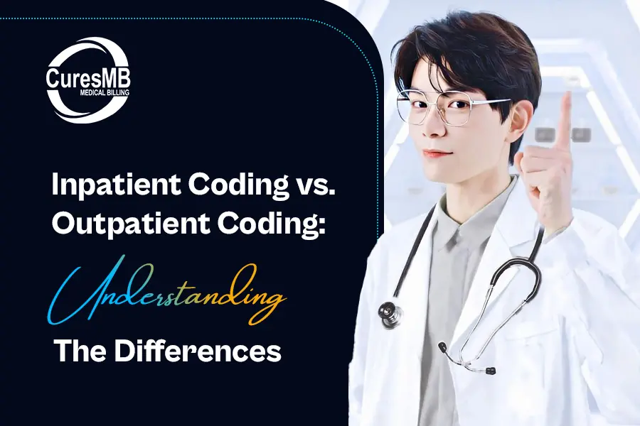 A professional give the guide about the inpatient coding and outpatient coding.