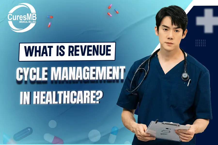 A person talk about the Revenue cycle management in healthcare.