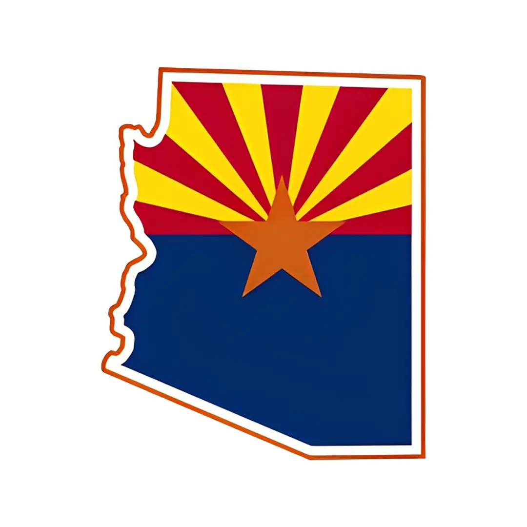 flag represent the Arizona state