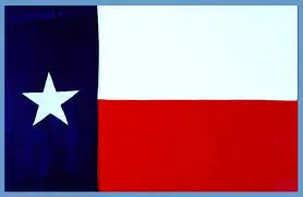 Flag represent the Texas state