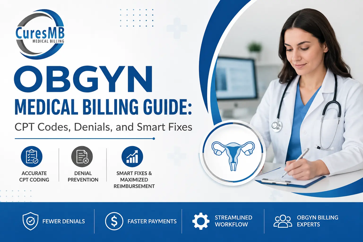 OBGYN Medical Billing Guide: CPT Codes, Denials, and Smart Fixes