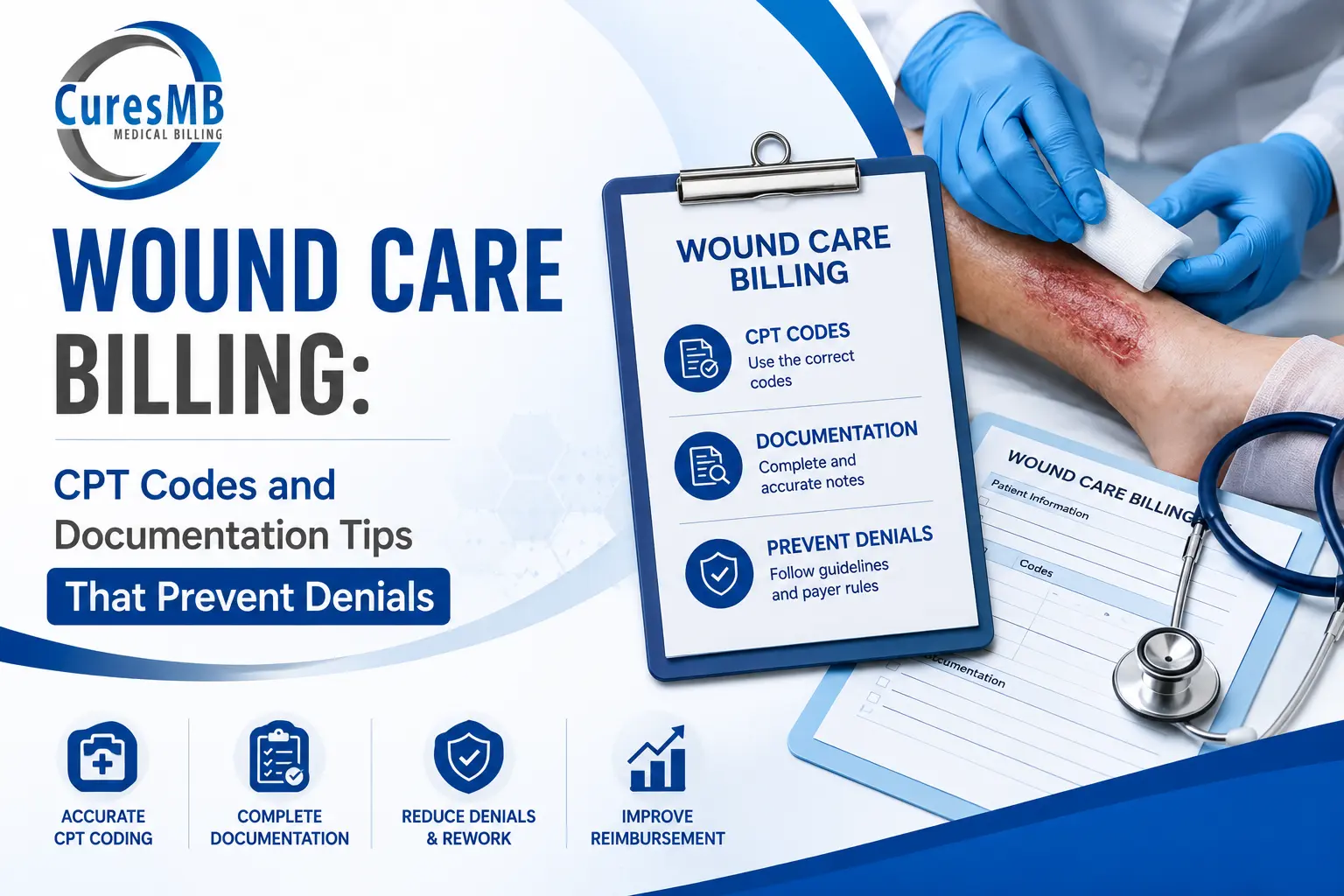 Wound Care Billing: CPT Codes and Documentation Tips That Prevent Denials